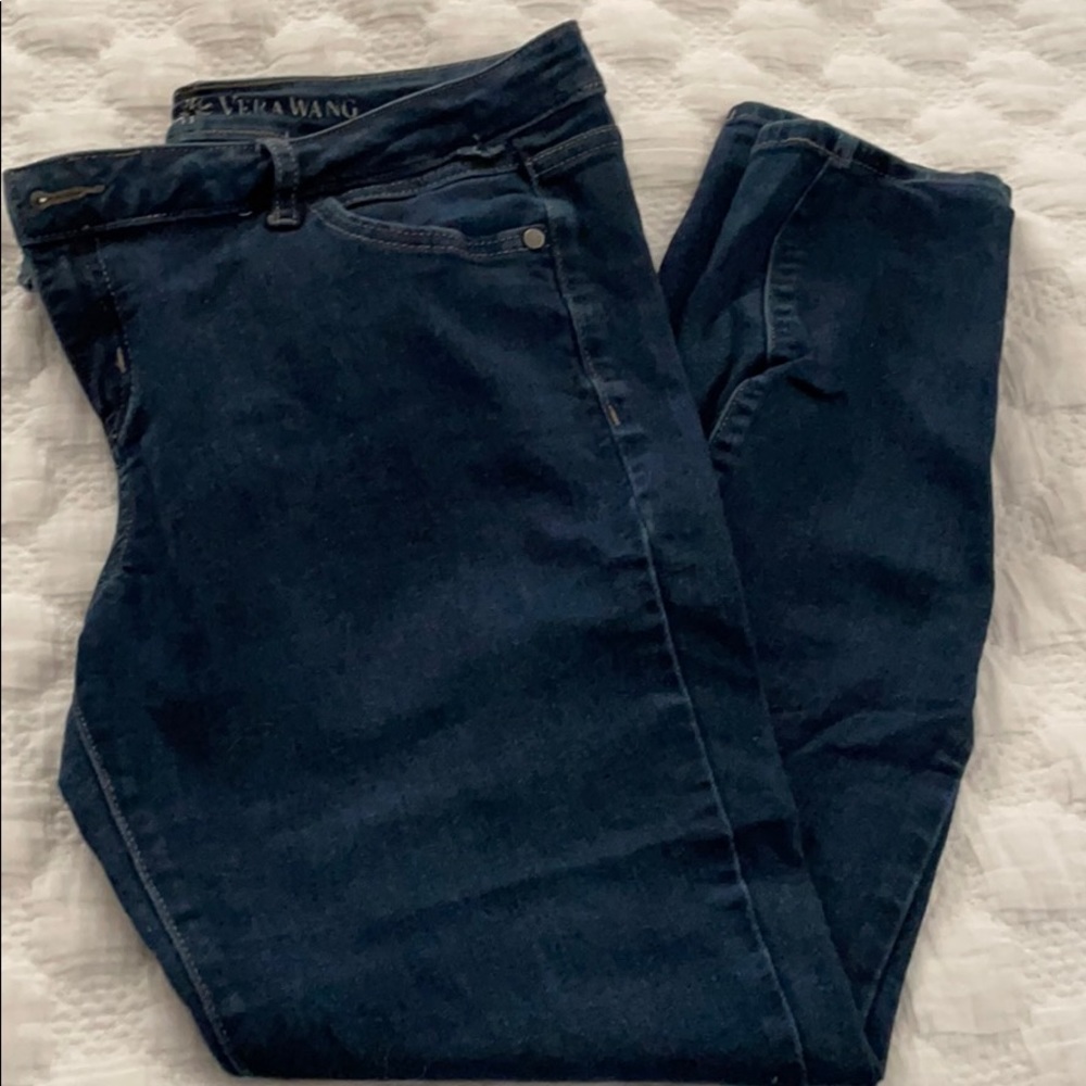 Vera Wang skinny jeans